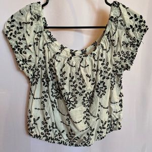 AE off the shoulder crop top